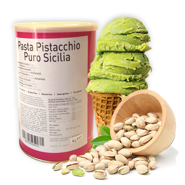 Pasta pistacchio puro Sicilia barattolo da 1kg