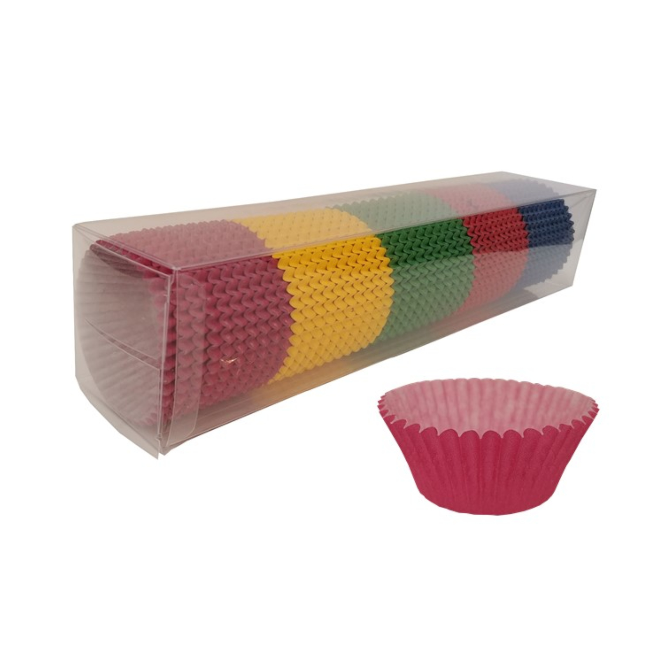 Pirottini colorati cupcake 50xH12mm scatola da 1000 pezzi
