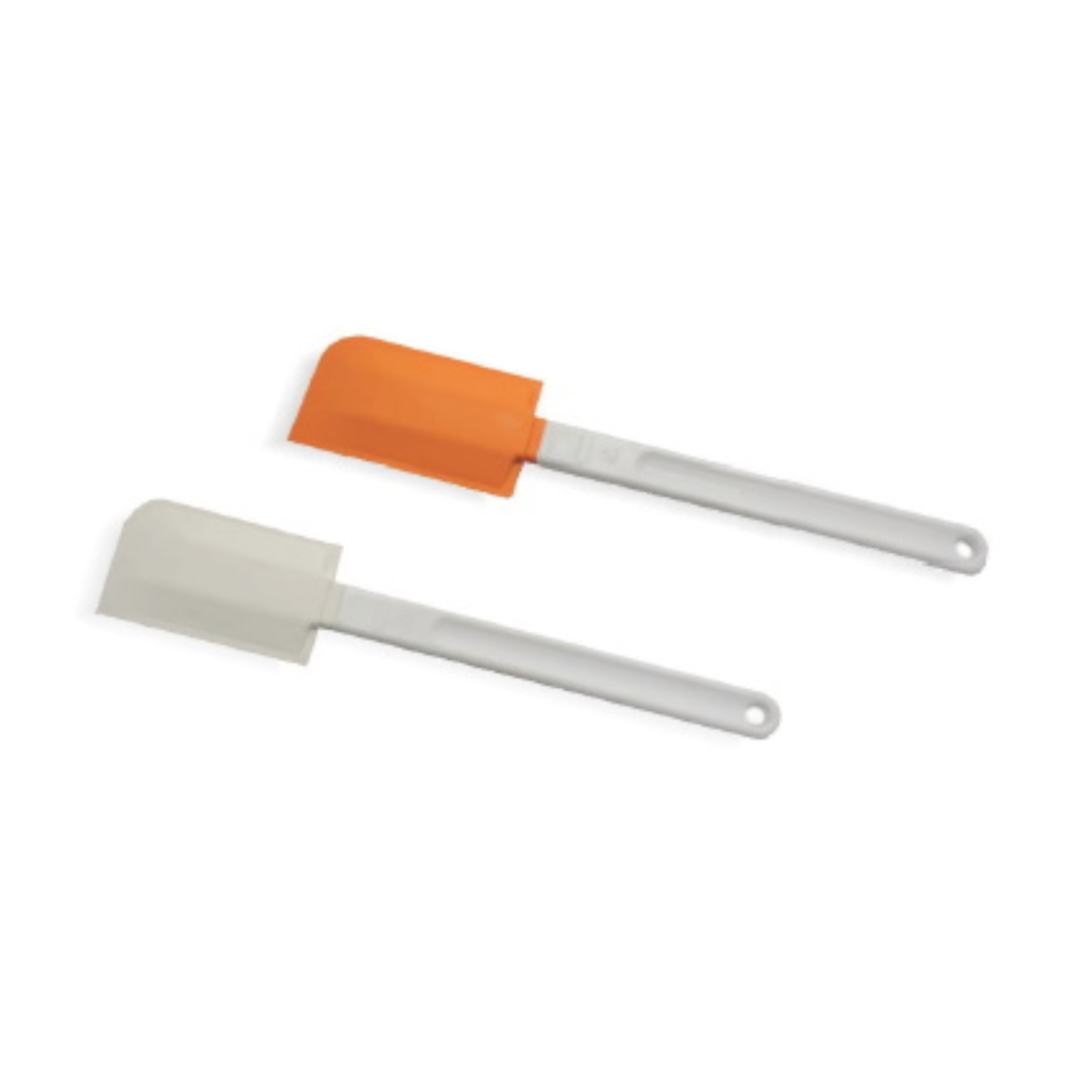 Spatola silicontrix bianca o arancio 7xL32cm pezzo singolo