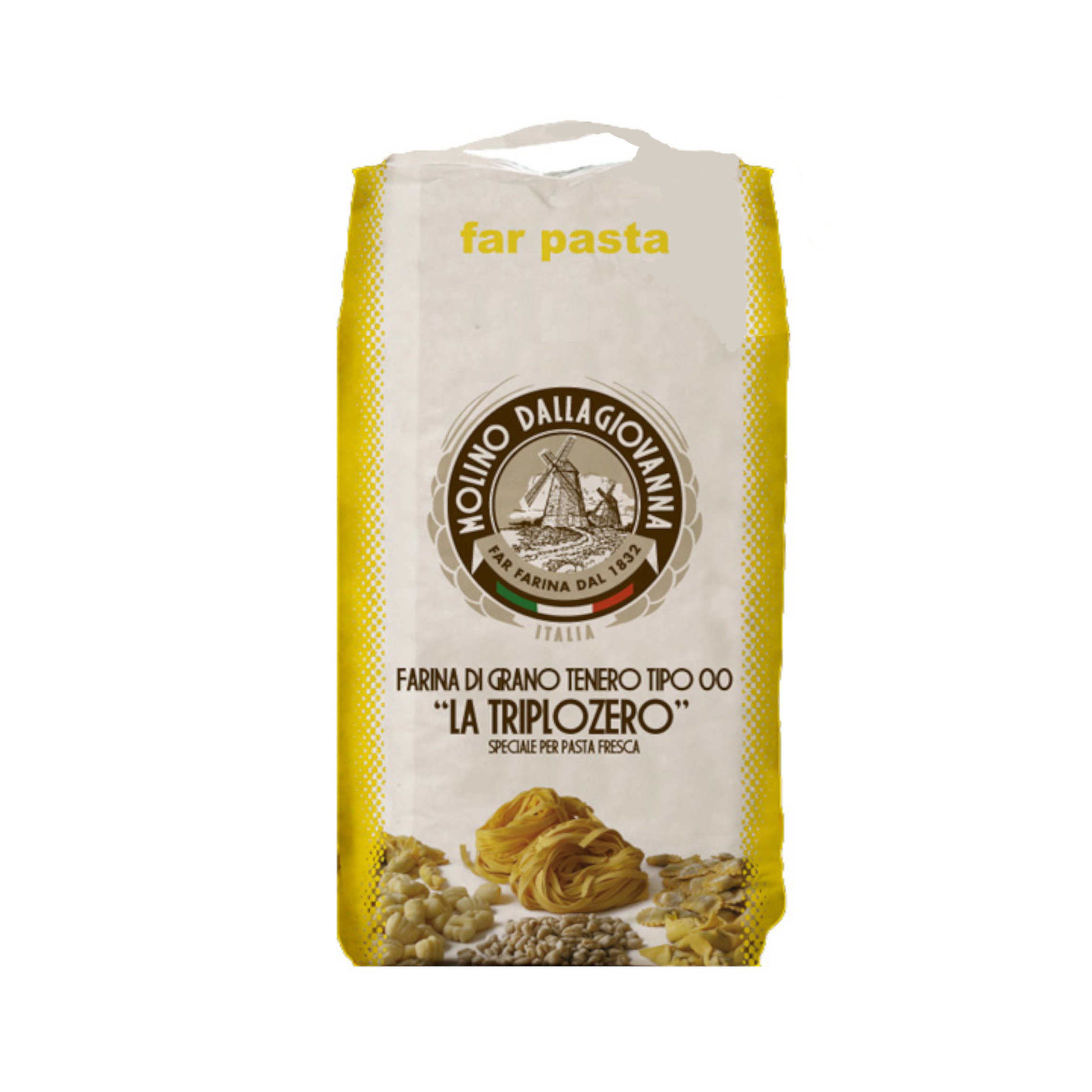 Farina “00” pasta fresca La Triplozero Gold sacco da 25kg